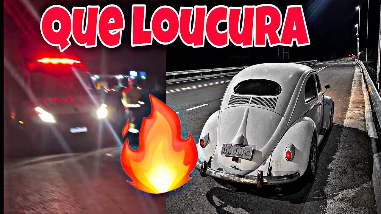 O FUSCA PEGOU FOGO, VIAJEI 500 KM DE FUSCA OVAL 1955 SEM REVISAR NADA