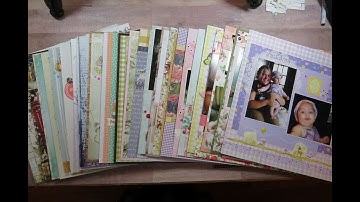 Layout Share 9-30-22, Scrapbook Layout Pages