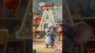 🐭 Learn the alphabet with Ollie!📚 #learning #englishlearning #kids #abc #preschool #learnalphabet
