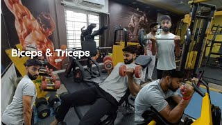 : BICEPS AND TRICEPS WORKOUT