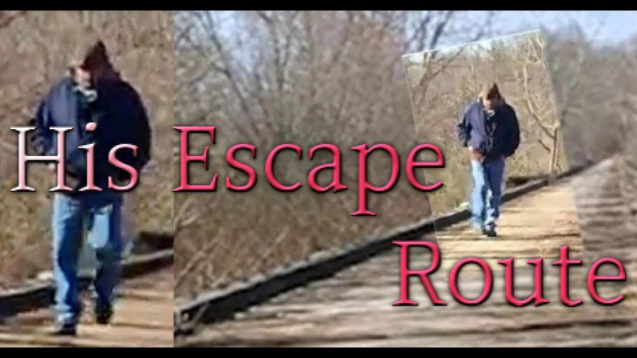 DELPHI MURDER SUSPECT ESCAPE ROUTE - YouTube