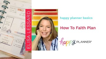 Happy Planner Basics: Faith Planning