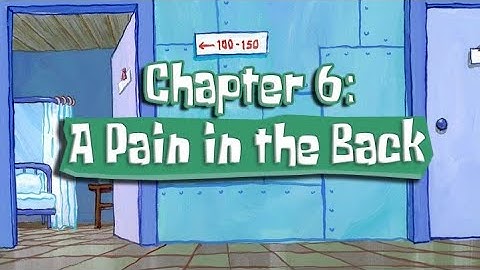 『The SpongeBob SquarePants Movie』Chapter 6: A Pain in the Back「Playthrough」