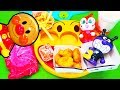 アンパンマン アニメ おもちゃ マクドナルド ハッピーセット フェイスランチ皿で食べよう❤ ナゲット ポテト animation Anpanman Toy McDonald's
