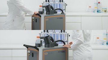 Merel dissoWASH&DOSE - Semi-automated washing and media handling system