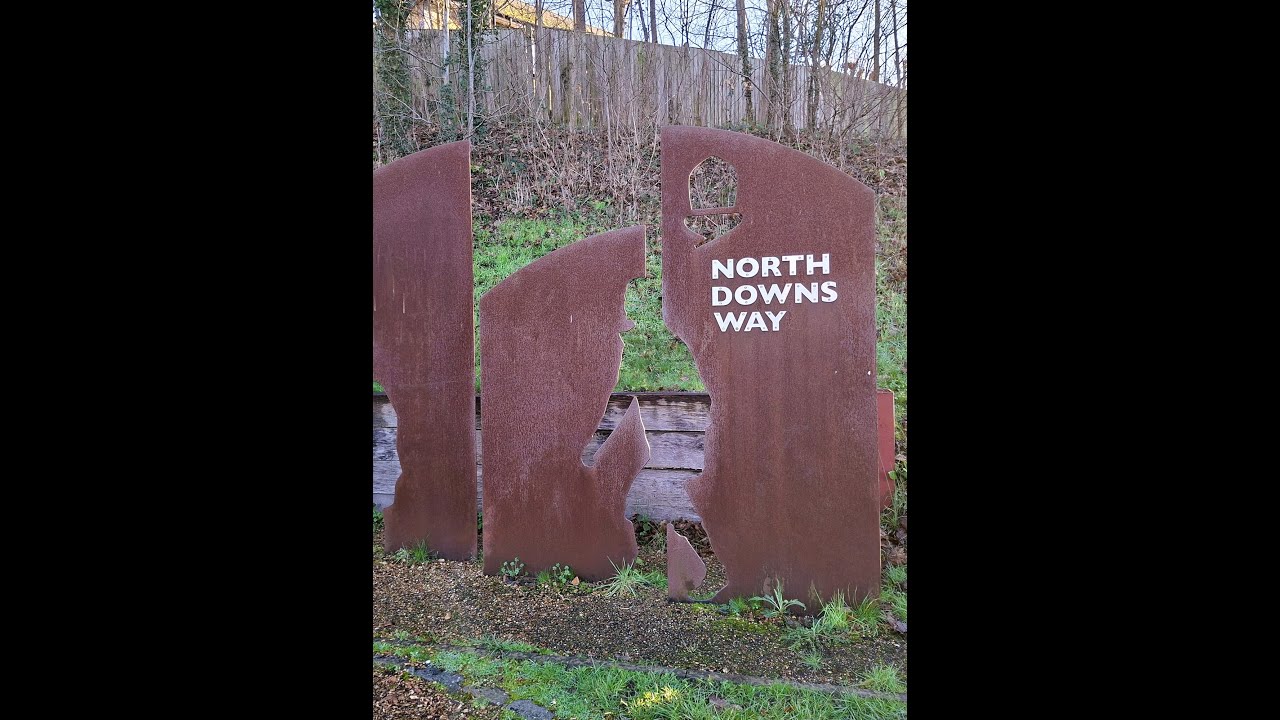 NORTH DOWNS WAY - START from Farnham to Shalford