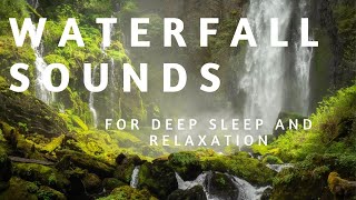 Relaxing Waterfall Sounds For Sleep | Water White Noise