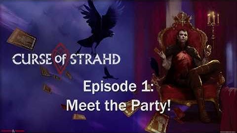 Roll20: Curse of Strahd: Episode 1 Highlights