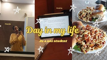 Day in my life as a uni student | friends, studying | university diaries 