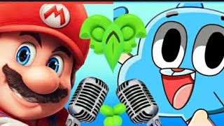 amazing world of gumball and super Mario bros movie gummy bear song @Ozyrys mashup