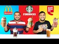 The Ultimate Coffee Comparison  | Starbucks | McDonald's | Cafe Coffee Day | Viwa Food World