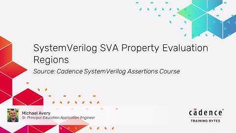 SystemVerilog SVA Property Evaluation Regions