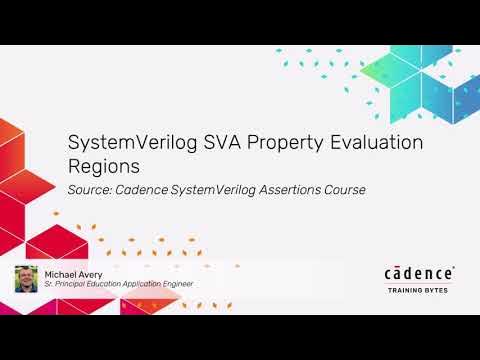 SystemVerilog SVA Property Evaluation Regions - YouTube