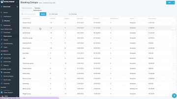How to remove a reservation from a Group booking in the HotelFriend System