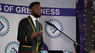 Siya Kolisi's congratulatory message to Rassie Erasmus