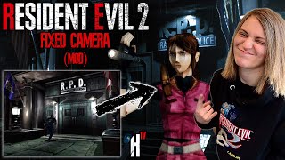 RESIDENT EVIL 2: REMAKE | FIXED CAMERA (MOD) | CLAIRE B | Full Playthrough