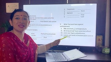 Class6 Science lesson -1 assignment