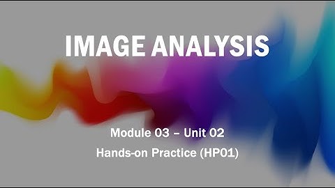 CMSC630 Module 03   Unit 02 Export a Matrix to an Image File Hands on Practice (HP01)