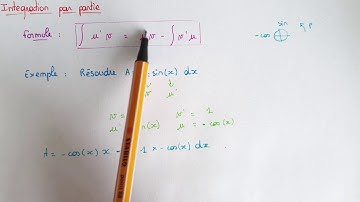 L’INTÉGRATION PAR PARTIES : Formule + Exemple - Maths Prépa Licence