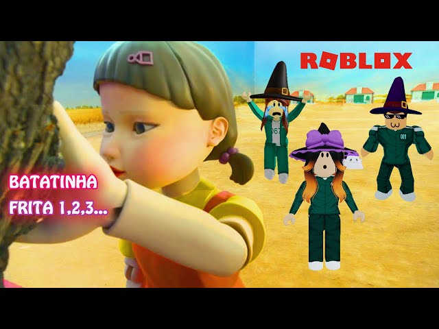 Roblox - SOBREVIVENDO AO JOGO BATATINHA FRITA 1 2 3 ROUND 6 (Hexa Game)  Luluca Games