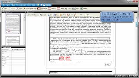 Use SureDocs SmartTags to automate signer tag placement