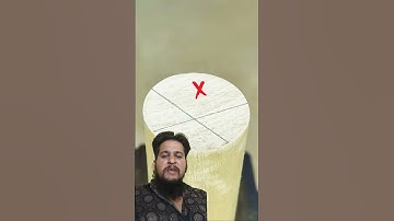 How can I easily and quickly find the center of a round workpiece? #Shorts