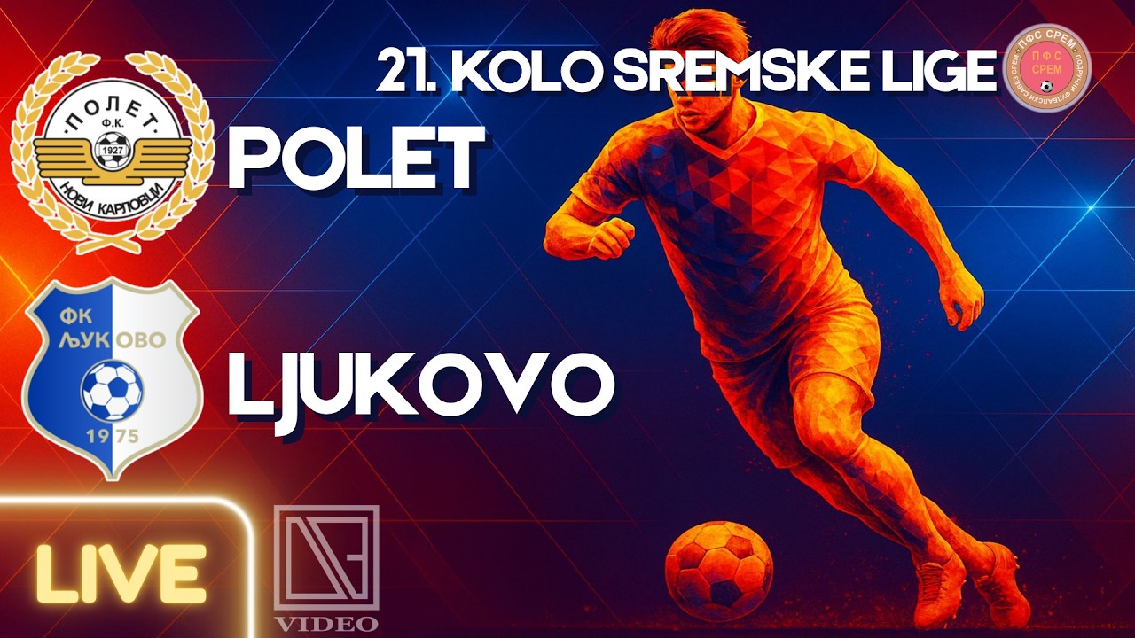 FK POLET Novi Karlovci - FK LJUKOVO Ljukovo (Full match Livestream) [11.04.2026.]