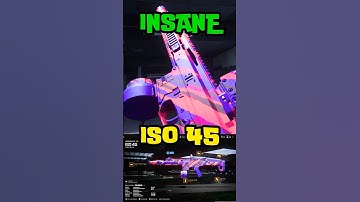 THIS *ISO 45* BUILD IS INSANELY FAST IN MODERN WARFARE 3 | COD | MW3 #shorts #viralvideo