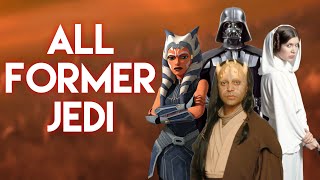 All former Jedi Explained (Canon)