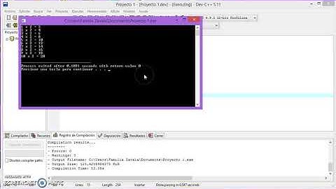 Como usar Dev C++ para crear programas en lenguaje C