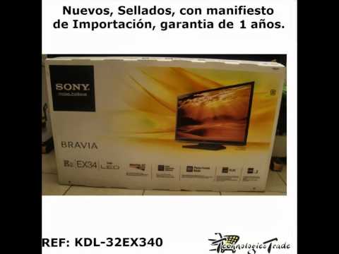 Televisores Tv  32"LED SONY  KDL-32EX340 Technologies Trade