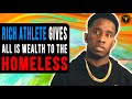 Rich Athlete Gives All Is Wealth To The Homeless, Ending Is Touching.