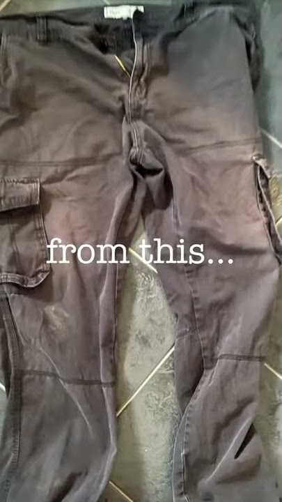 How to fix a bleach stain on black fabric 🖤 : r/howto