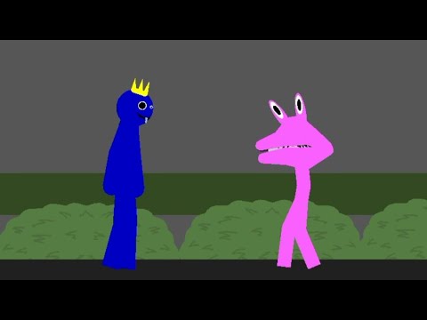 The TRUTH About PINK & BLUE - Rainbow Friends Animation 