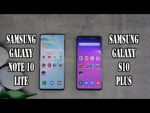 Samsung Galaxy Note 10 Lite vs Samsung Galaxy S10+ | SpeedTest and Camera comparison