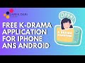 Free k-drama application for iphone ans android