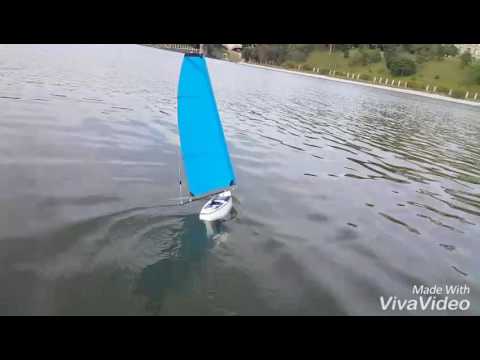 footy rc sailboat