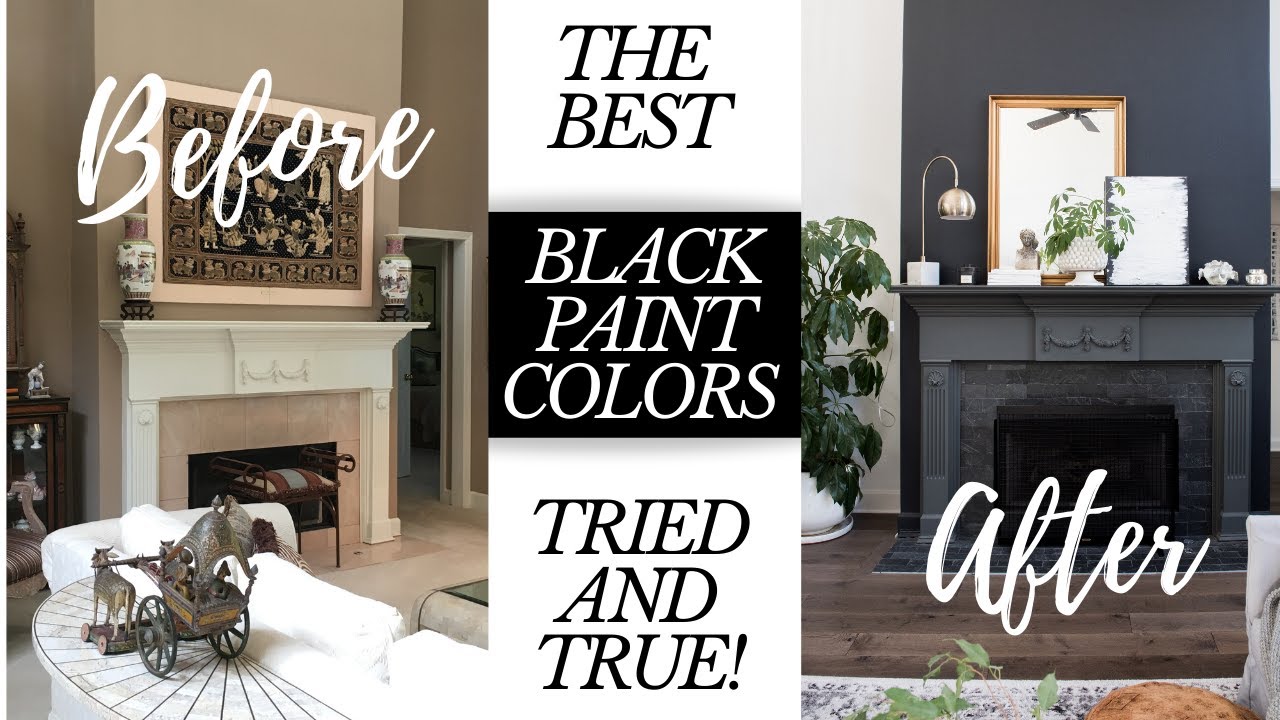 The Best Black Paint Colors Ever Youtube