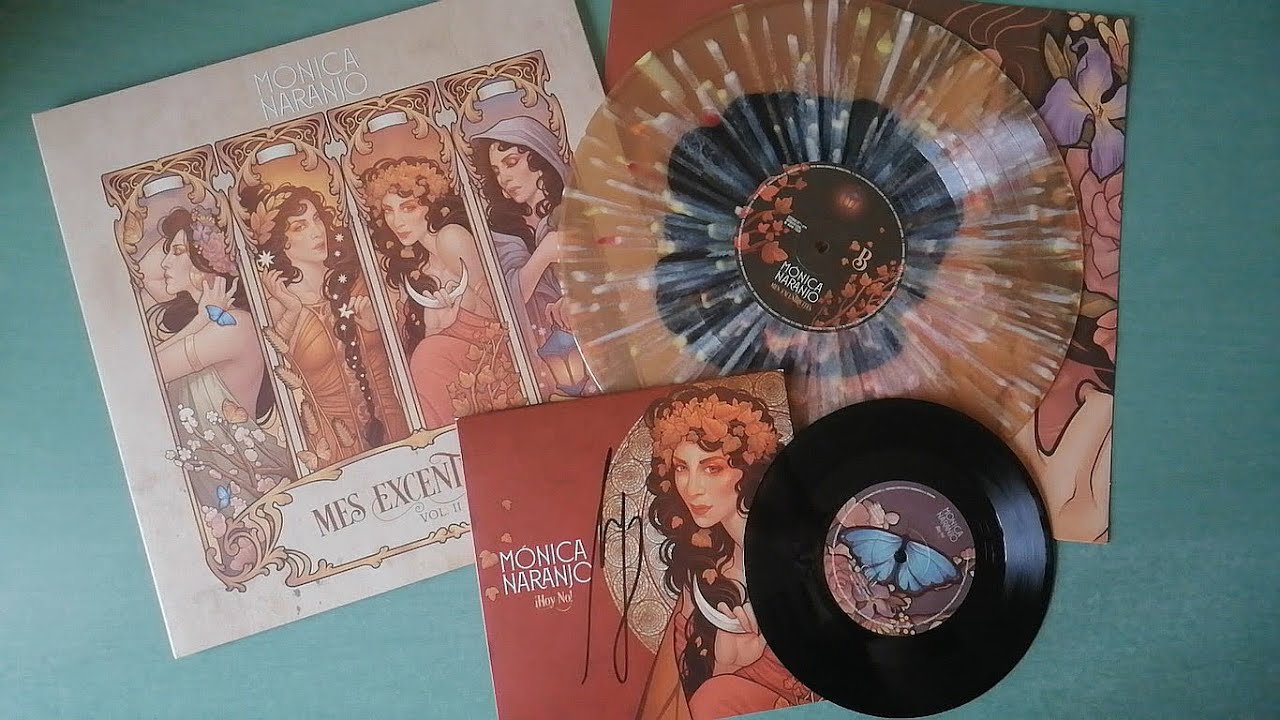 EP VINILO MES EXCENTRICITÈS VOL 2 + SINGLE 7” EXCLUSIVO FIRMADO – MÓNICA  NARANJO