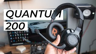 JBL Quantum 200 Review  Gaming Headphones Review
