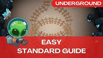 Bloons TD 6 | Underground  | Easy - Standard Strategy Guide