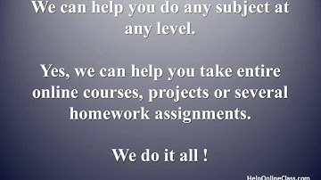 How do I pay someone to take my online algebra class for me