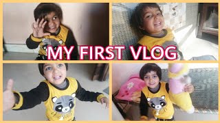 My First Vlog Azka Arhaan Vlogs