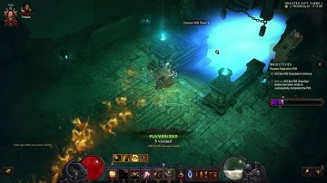 Diablo 3 Crusader : Roland Shield Bash Gameplay