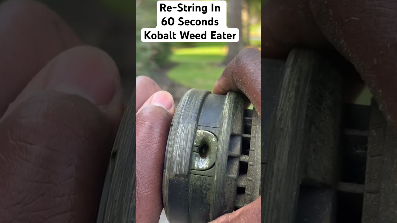 How To Re String Your Weed Eater The Correct Way In Less Than 30 Seconds