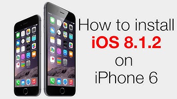 Installing iOS 8.1.2 update on iPhone 6