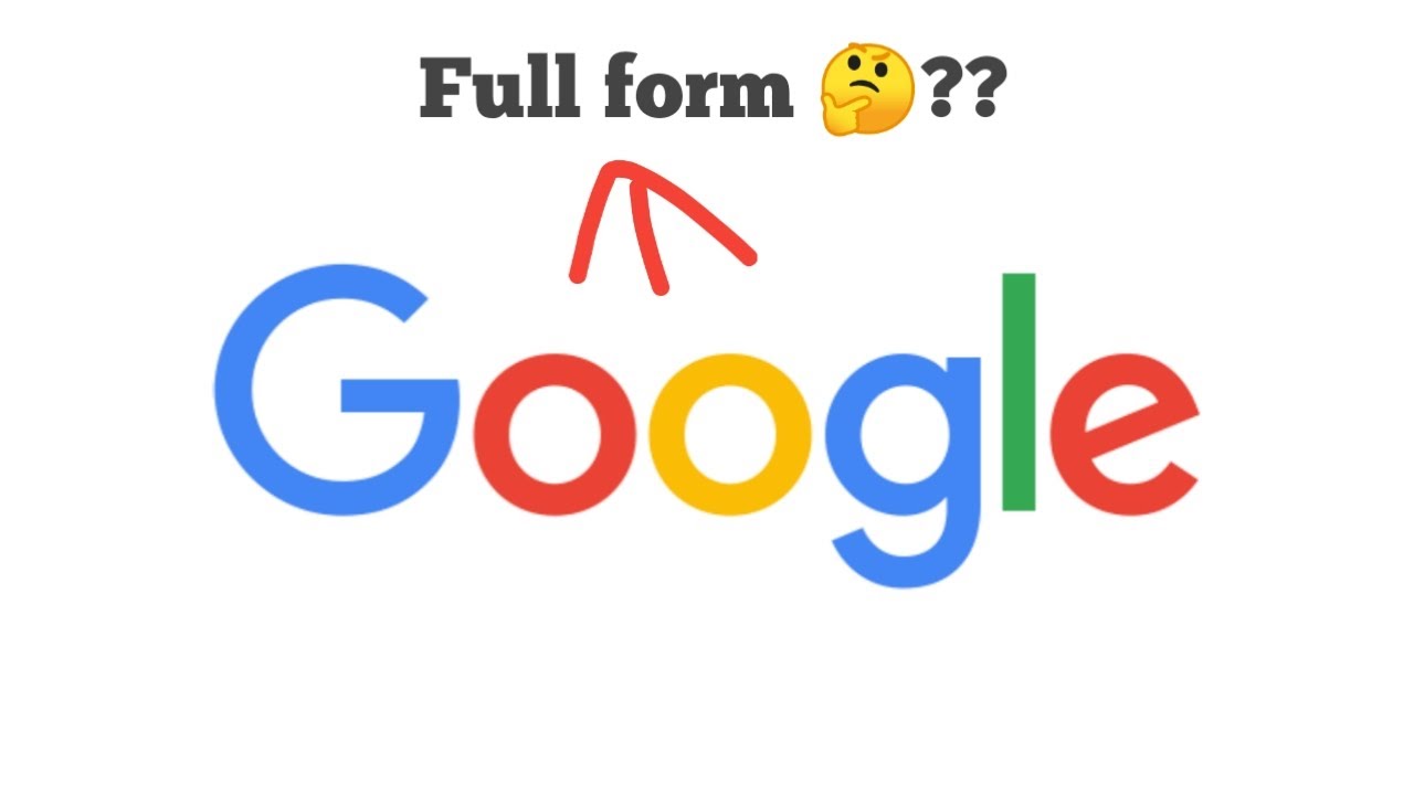 What is the full form of Google?? | Tech with Pratyush