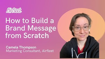 How to Build a Brand Message from Scratch | B2B SaaS Messaging Strategy