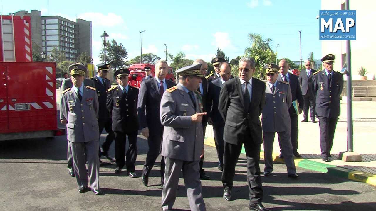 Inauguration du siége de la direction générale de la protection civile