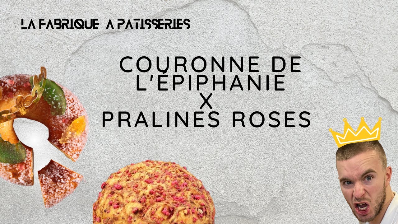 Couronne des Rois aux pralines roses